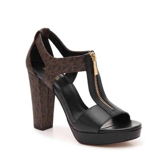 Michael Kors MK Logo Berkley Platform Sandal - Picture 2 of 12